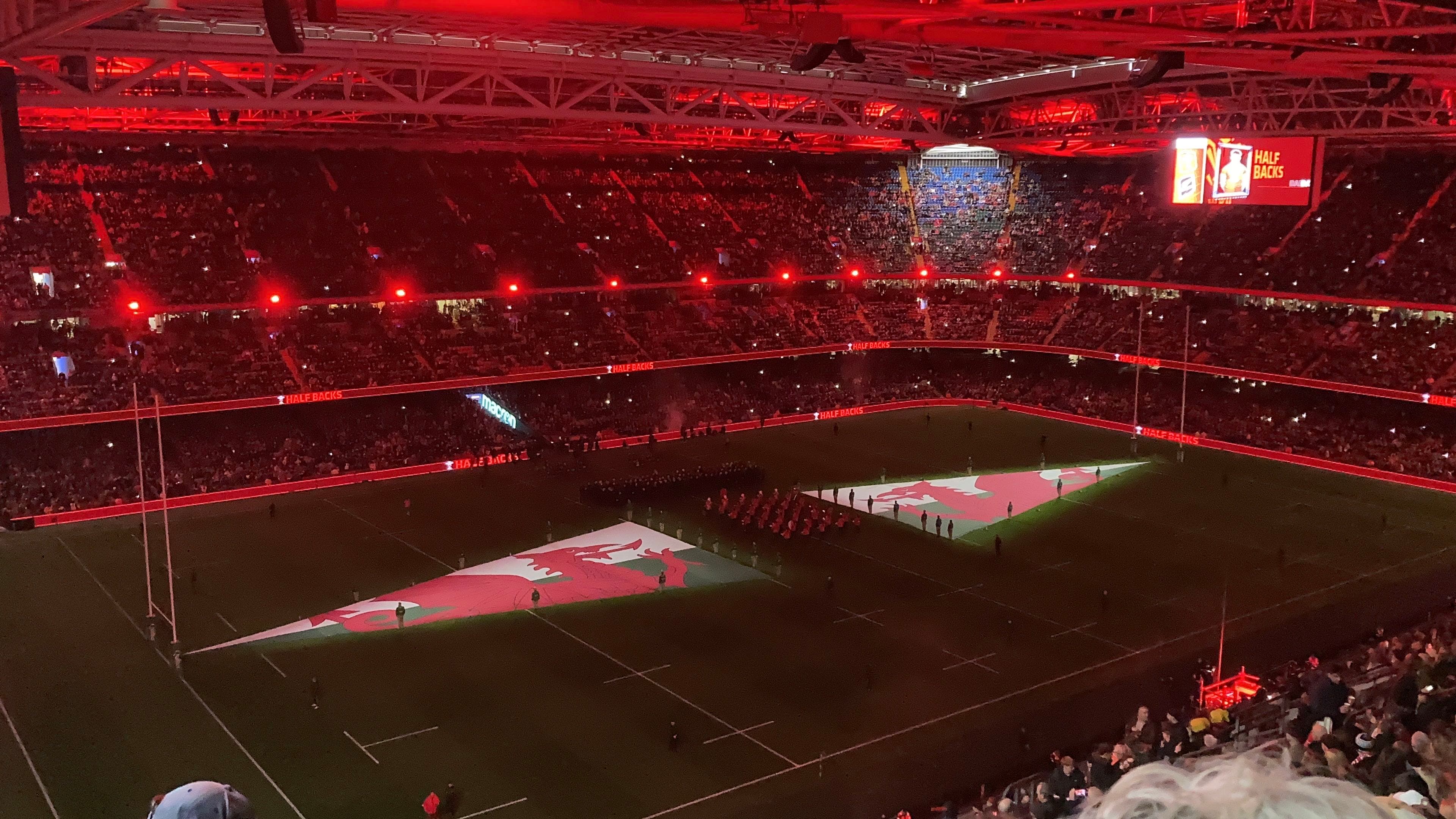 i went to the principality stadium for the first time to watch wales play... this is my opinion.